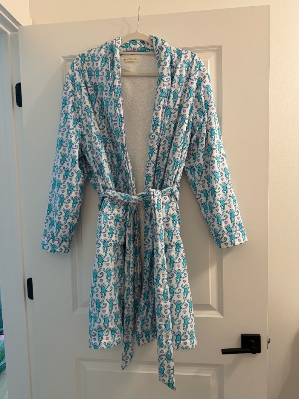 Roller Rabbit Lovely Monkey Cosmo Robe